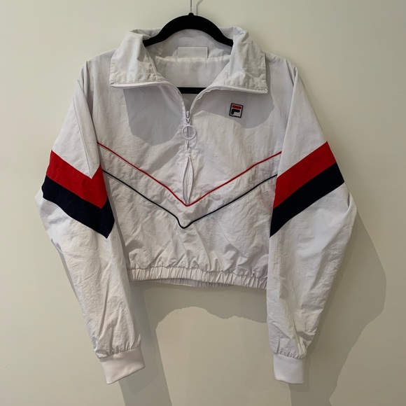 Cropped 1/4 zip windbreaker. - Picture 1 of 1